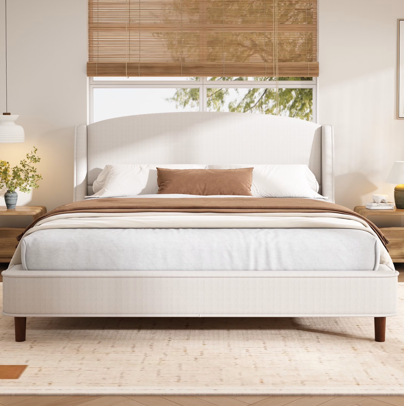 Modern King Size Bed Frame